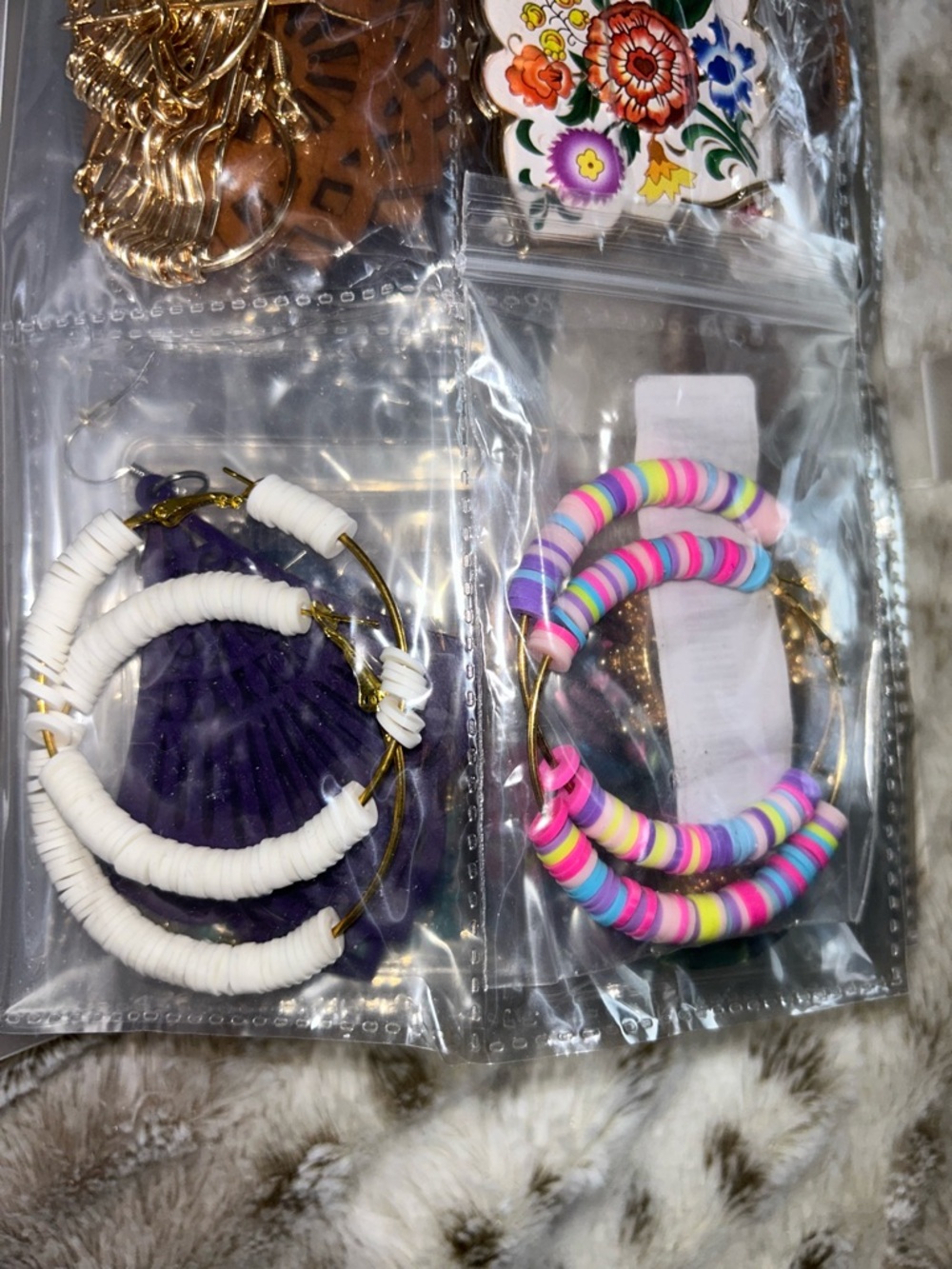 Lot of earrings